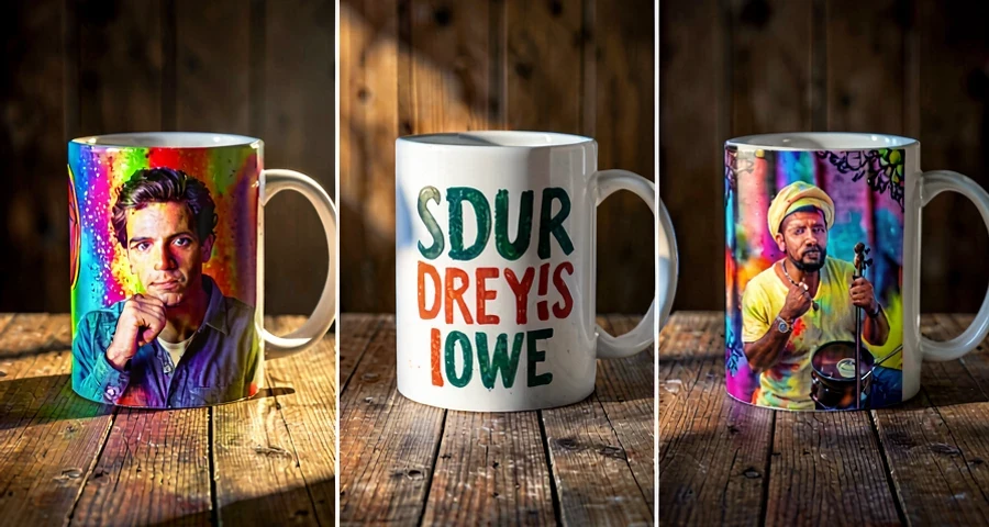 caneca personalizada com foto: Comparativo: sublimação vs serigrafia vs UV para foto + frase