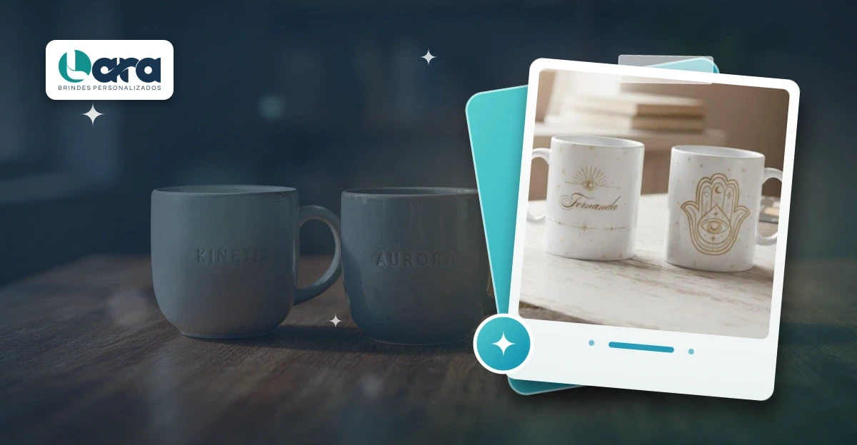 canecas personalizadas: Os três materiais que dominam o mercado (e quando usar cada um)