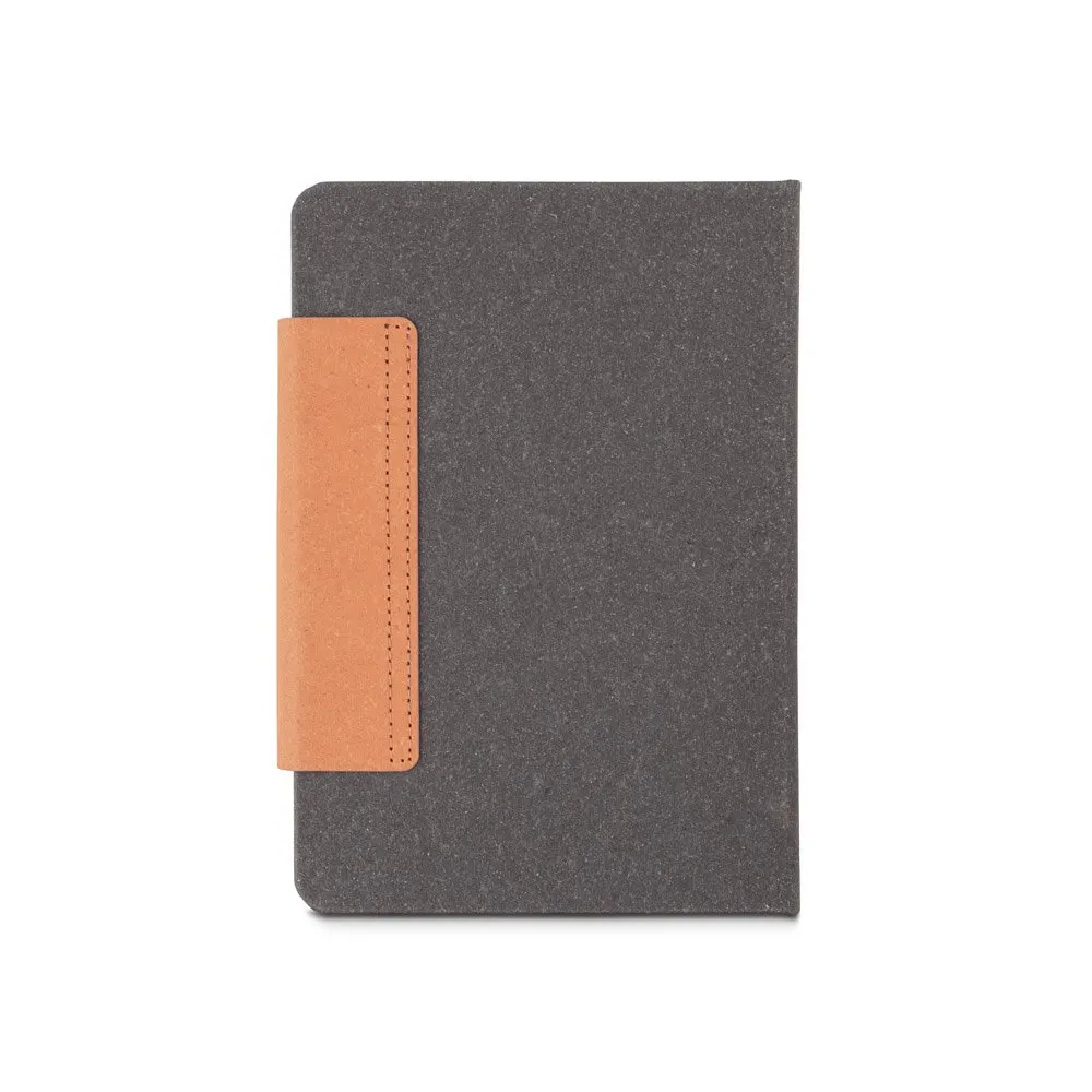 Agenda A5 em pele (58% reciclada)