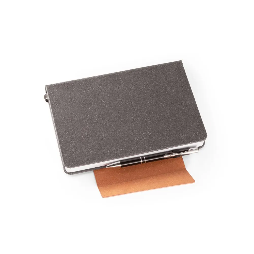 Agenda A5 em pele (58% reciclada)