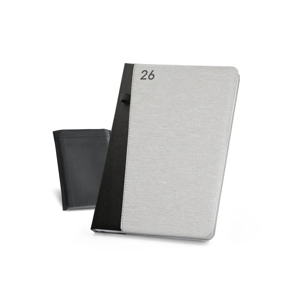 Agenda B5 em PET reciclado (100% rPET)