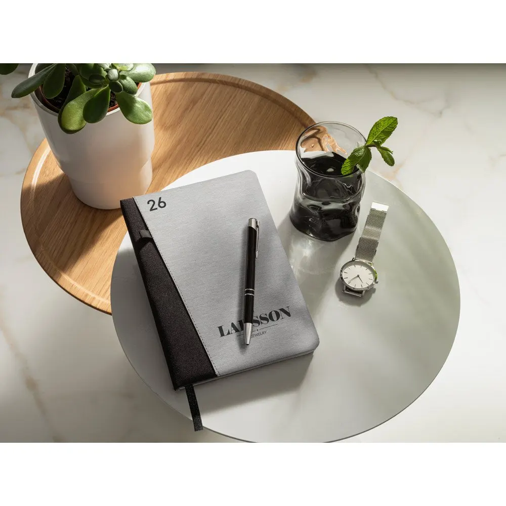 Agenda B5 em PET reciclado (100% rPET)