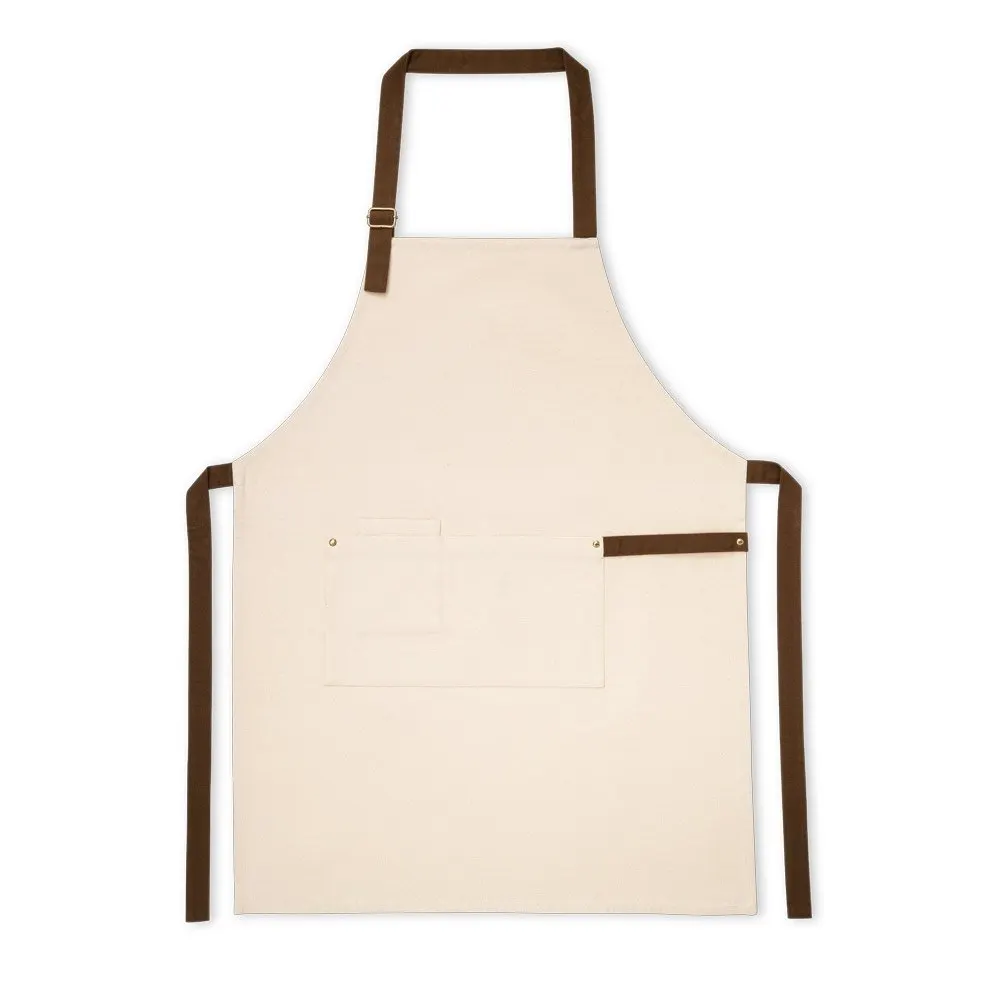Avental 100% algodão canvas (320 g/m²)
