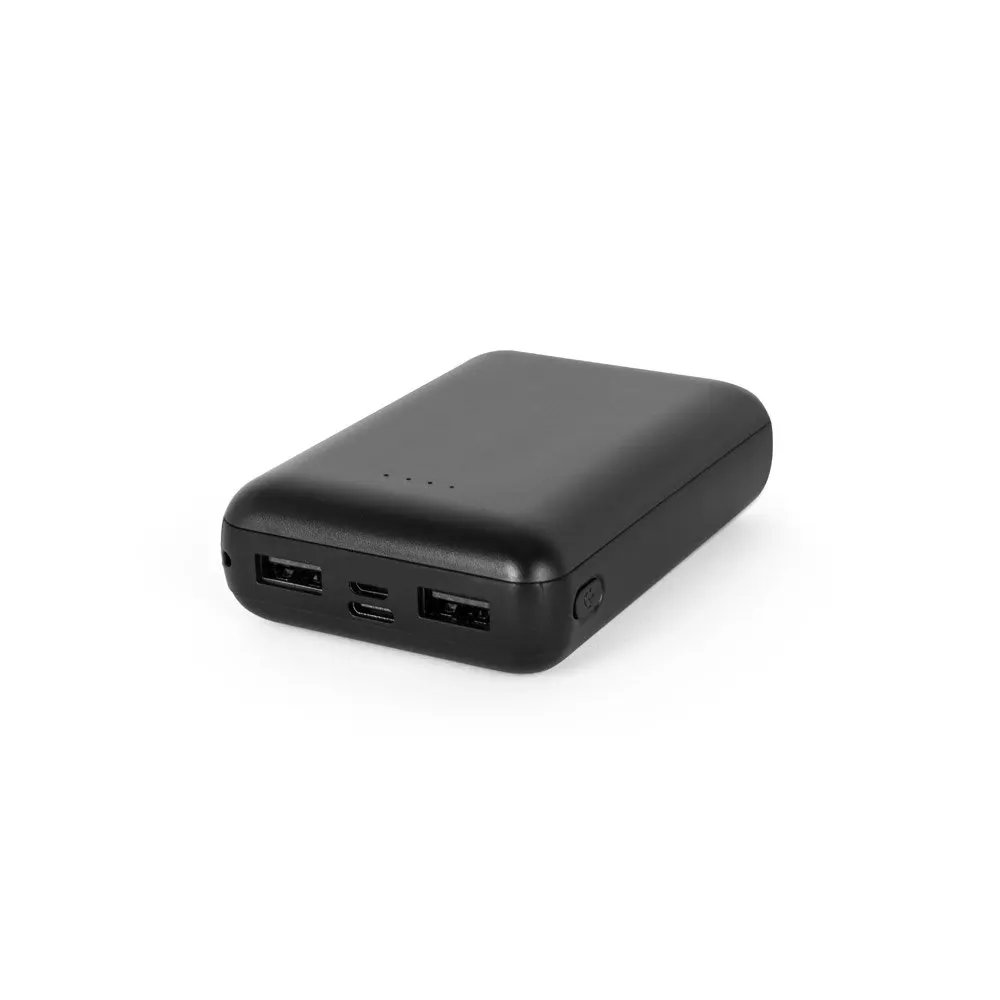 Bateria portáti em ABS 100% reciclado e capacidade de 10’000 mAh