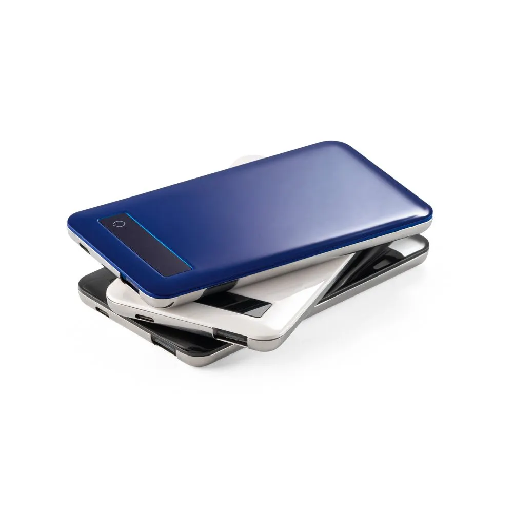 Bateria portátil com ecrã touch e indicador de carga 4’000 mAh
