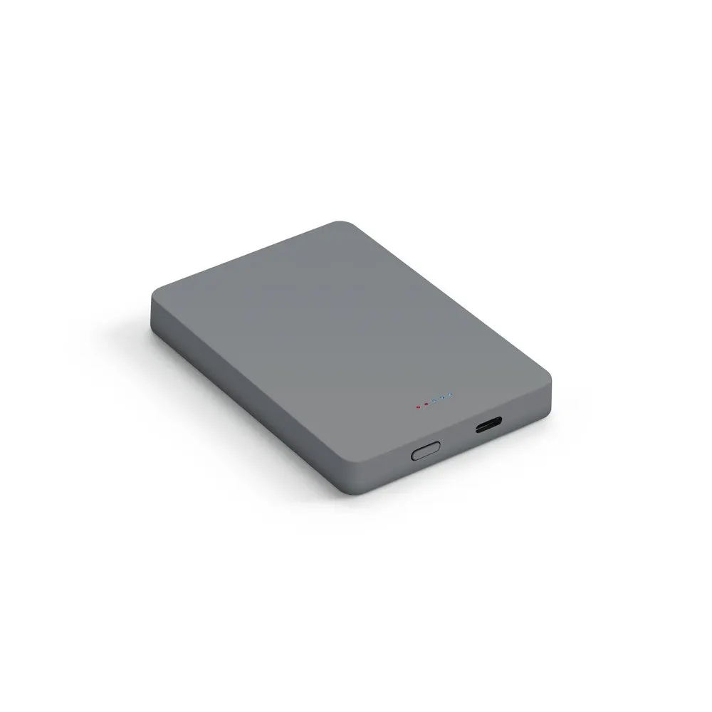 Bateria portátil de carregamento rápido em ABS 100% reciclado com acabamento em mate e capacidade de 10’000 mAh