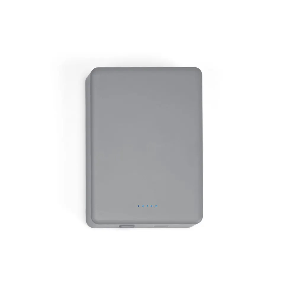 Bateria portátil de carregamento rápido em ABS 100% reciclado com acabamento em mate e capacidade de 10’000 mAh