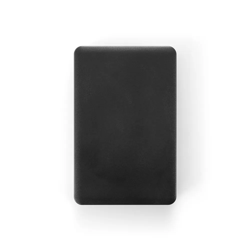 Bateria portátil em ABS 100% reciclado, com cabo integrado e capacidade de 10’000 mAh