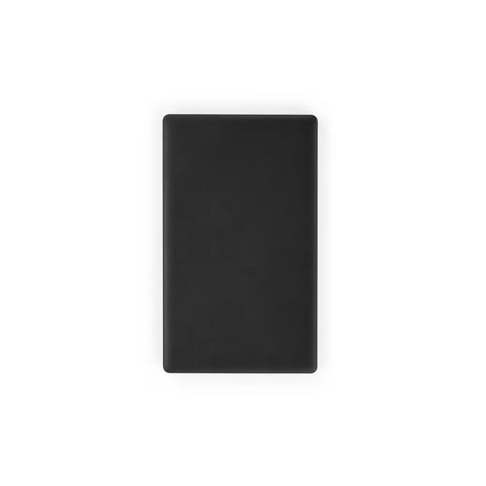 Bateria portátil em ABS 100% reciclado e bateria em lítio com capacidade de 4’000 mAh