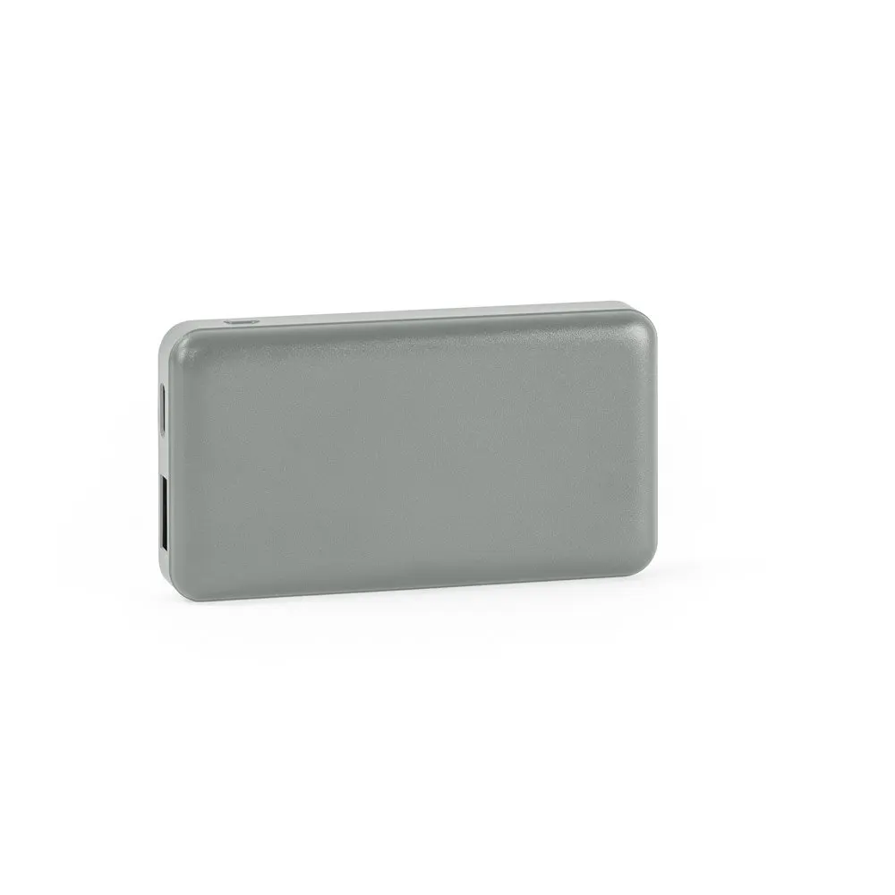 Bateria portátil em ABS 100% reciclado e capacidade de 4’000 mAh