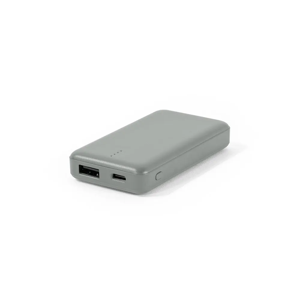 Bateria portátil em ABS 100% reciclado e capacidade de 4’000 mAh