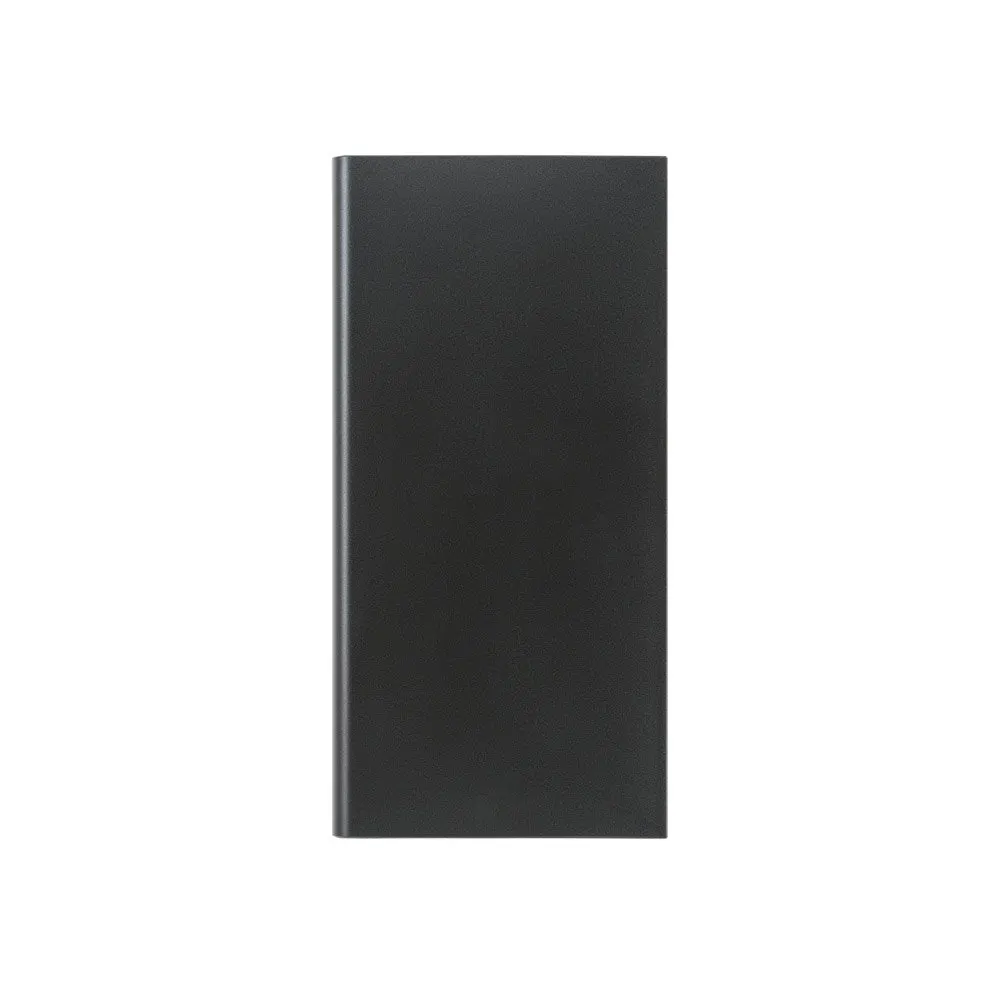 Bateria portátil em alumínio 100% reciclado com capacidade de 8 000 mAh