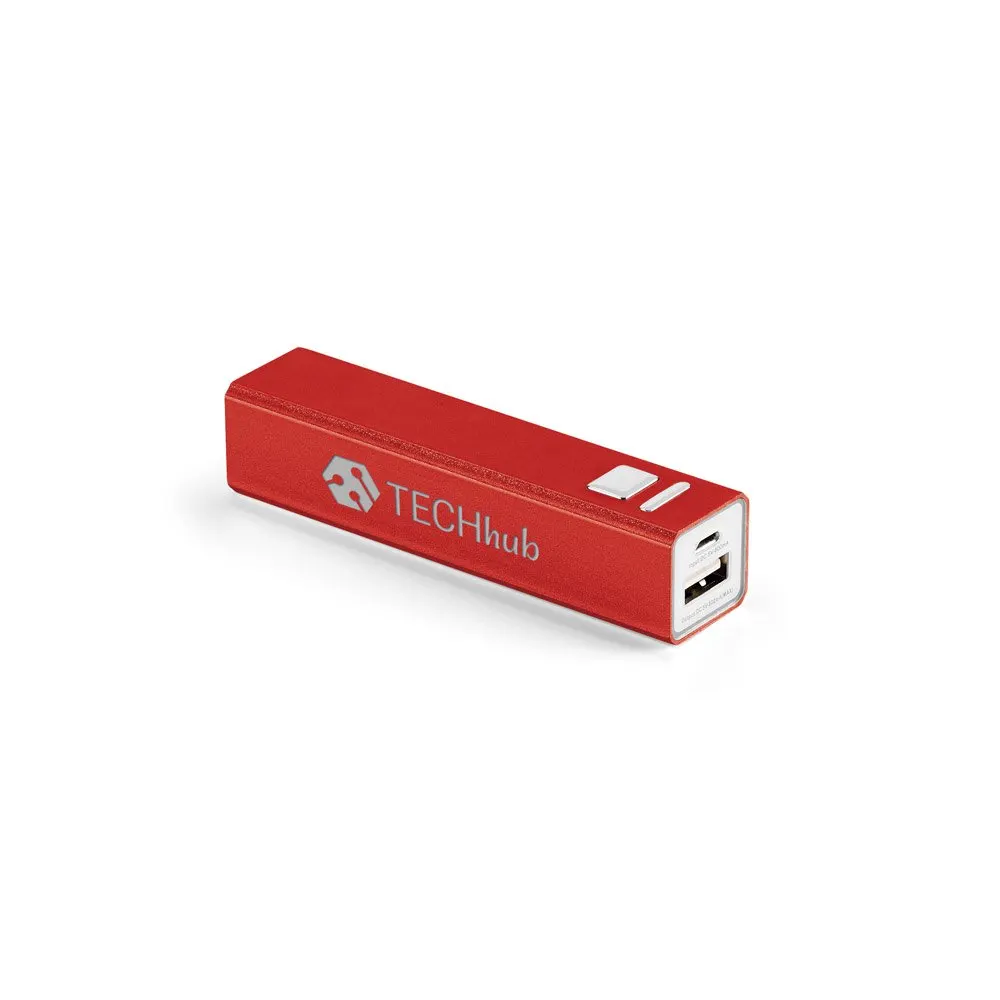 Bateria portátil em alumínio 1’800 mAh