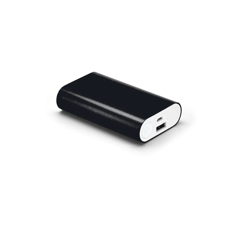 Bateria portátil em alumínio e bateria em lítio 4’000 mAh