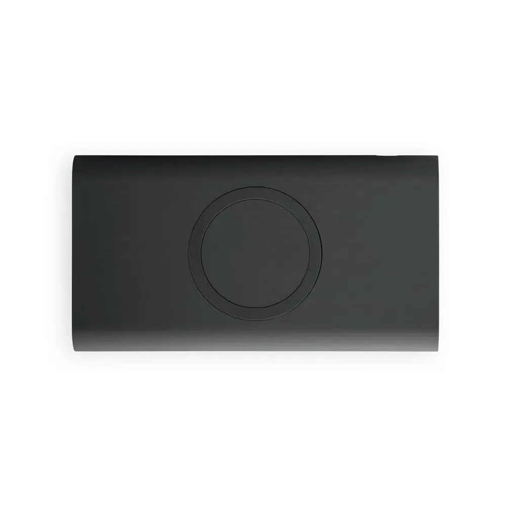 Bateria portátil wireless super-rápido em ABS e capacidade de 10 000 mAh