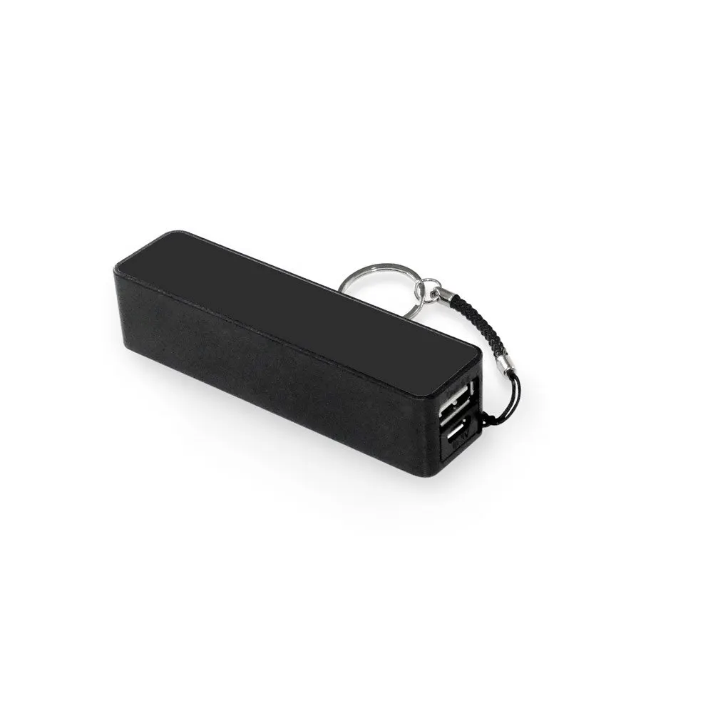 Bateria portátil em ABS com capacidade de 1 200 mAh