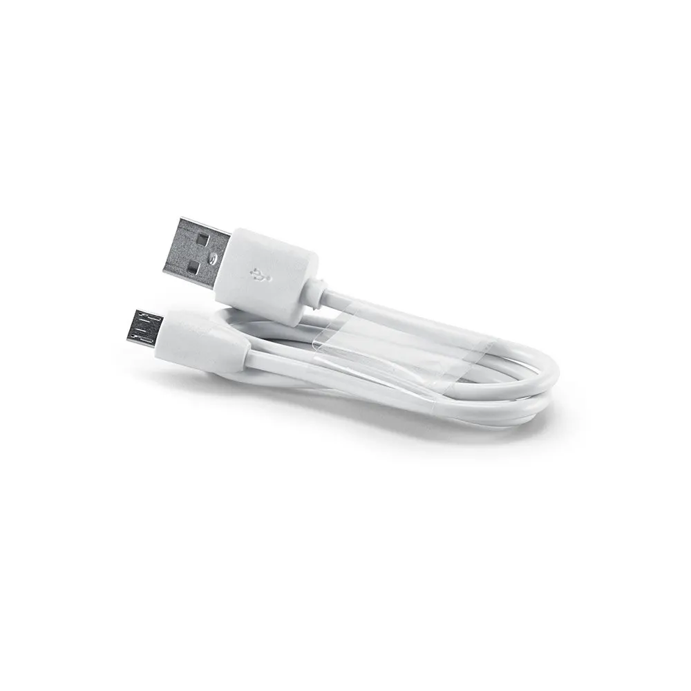 Bateria portátil em ABS com capacidade de 1 200 mAh