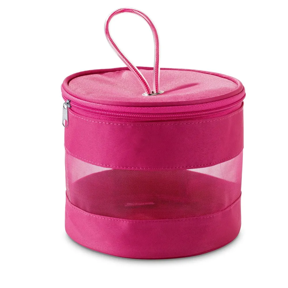 Bolsa de cosméticos em microfibra