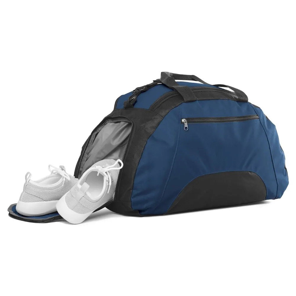 Bolsa esportiva em 600D com fundo em placa semi-rígida 30 L