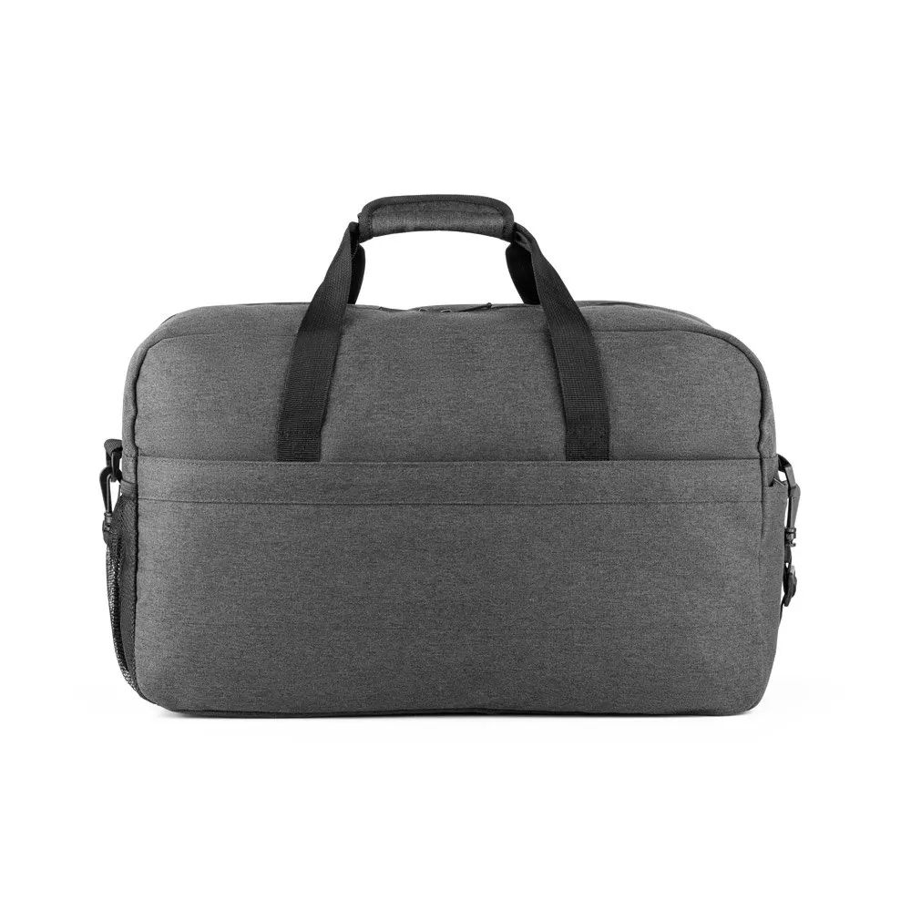 Bolsa esportiva em poliéster reciclado 600D de alta densidade com fundo em placa semi-rígida 31 L
