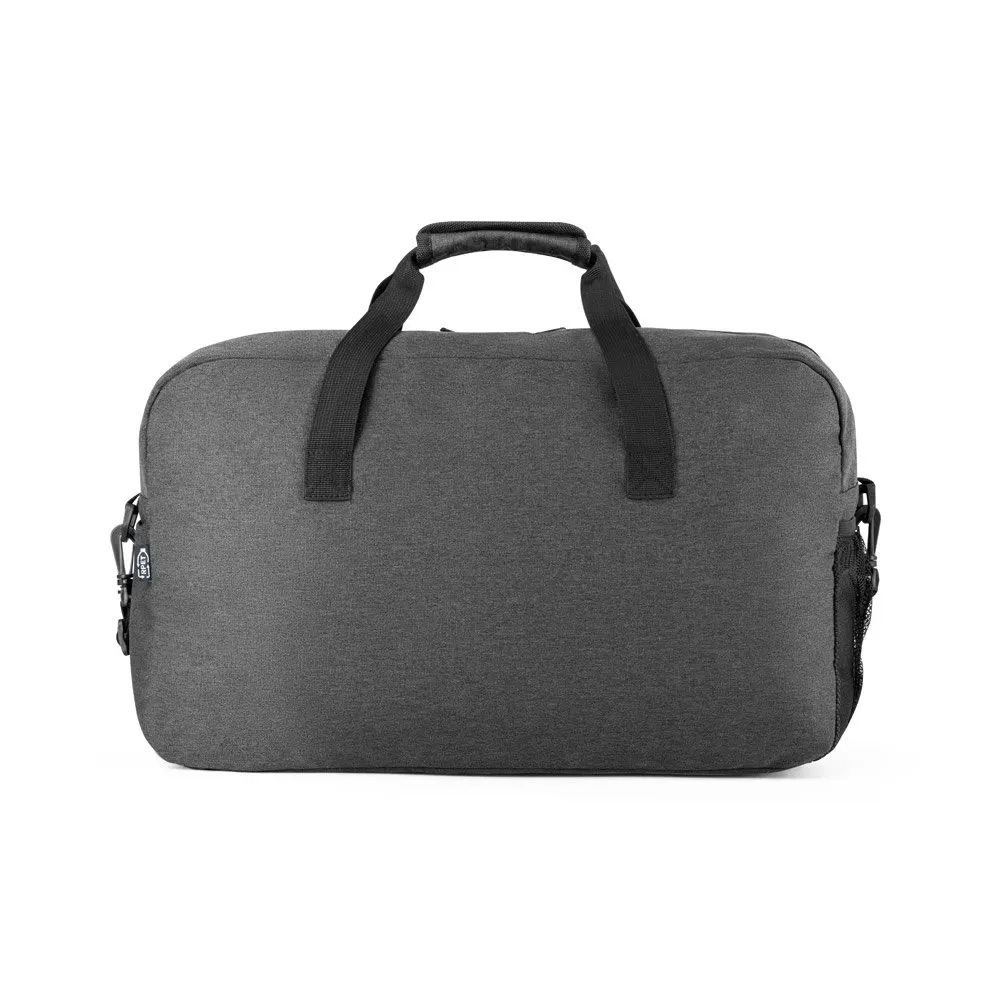 Bolsa esportiva em poliéster reciclado 600D de alta densidade com fundo em placa semi-rígida 31 L