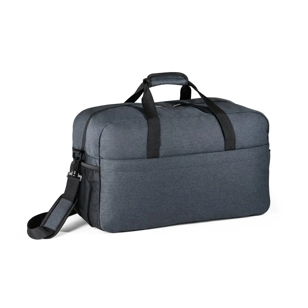 Bolsa esportiva em poliéster reciclado 600D de alta densidade com fundo em placa semi-rígida 31 L
