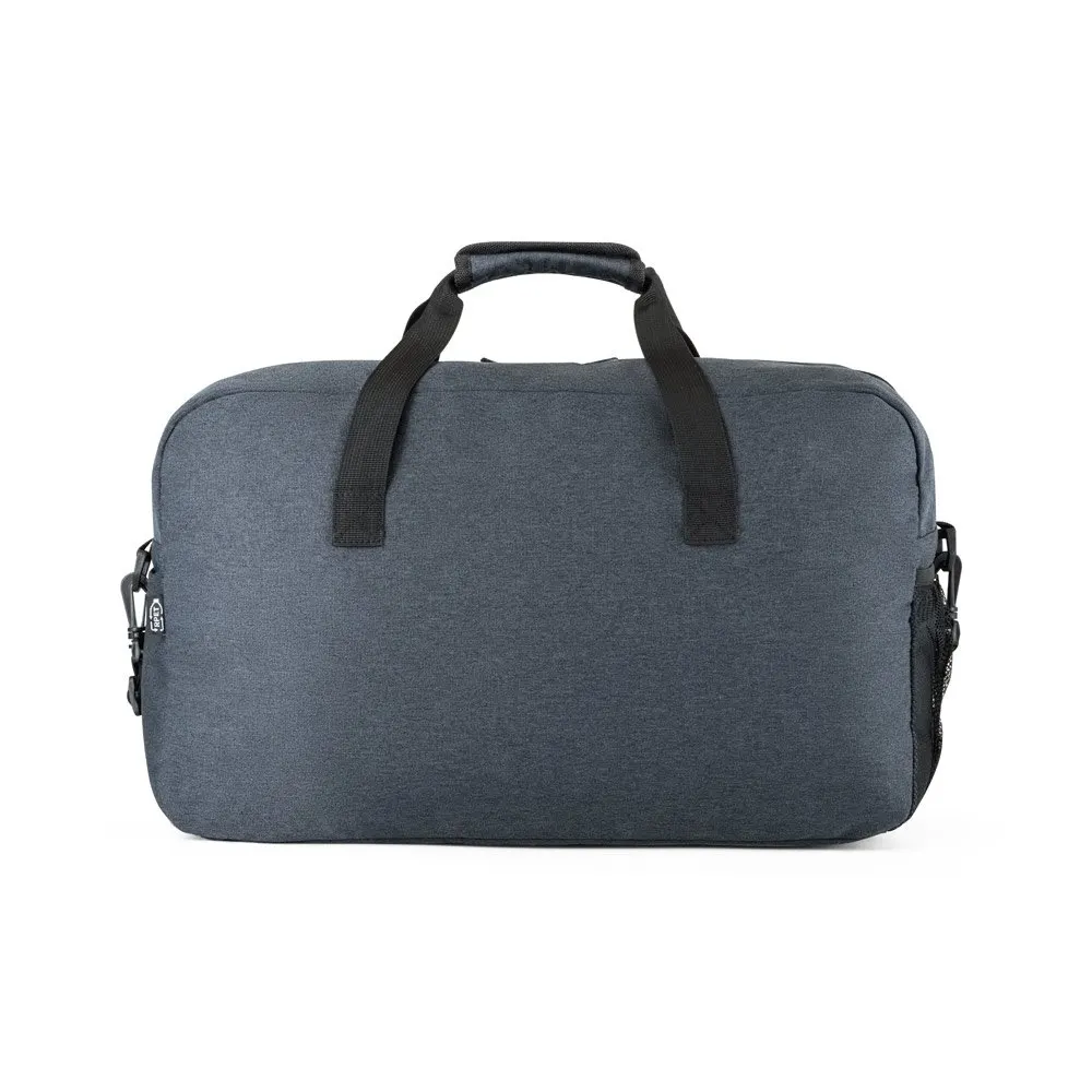 Bolsa esportiva em poliéster reciclado 600D de alta densidade com fundo em placa semi-rígida 31 L