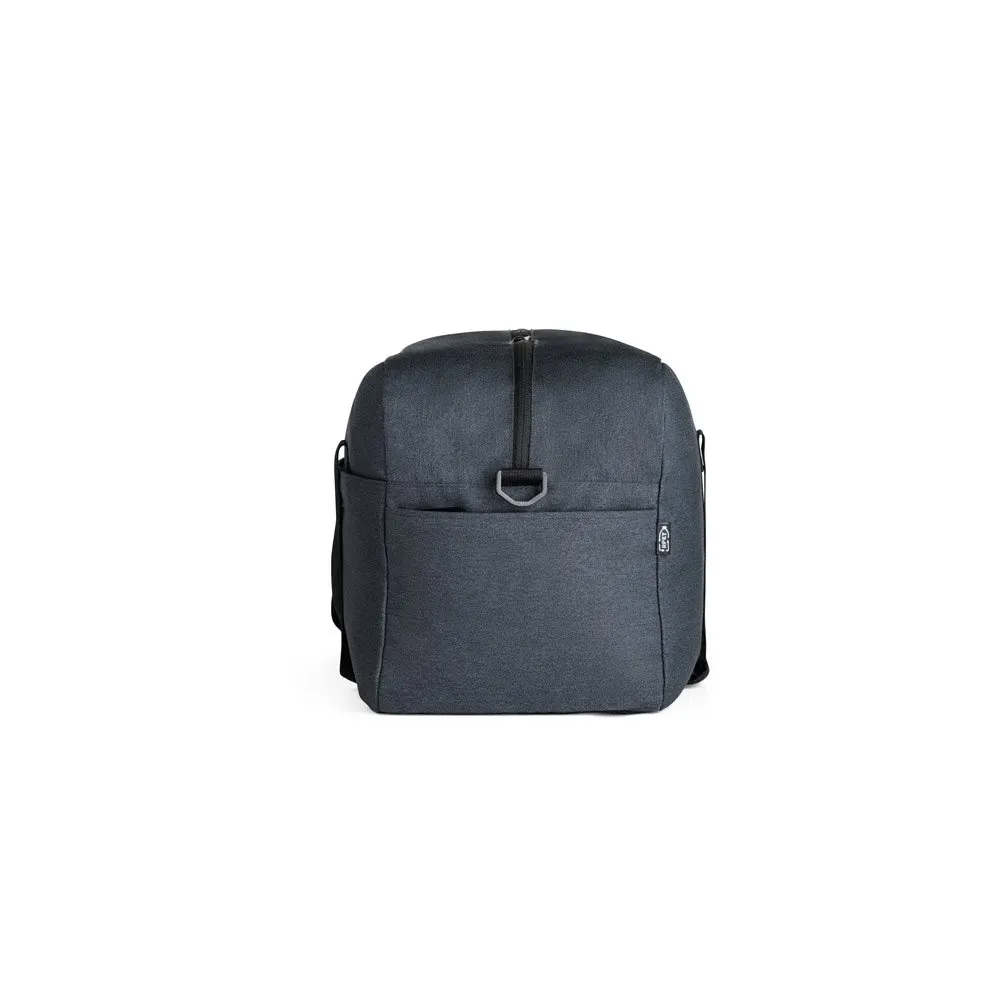Bolsa esportiva em poliéster reciclado 600D de alta densidade com fundo em placa semi-rígida 31 L