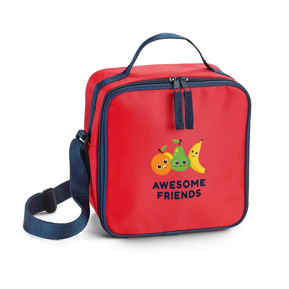 Bolsa térmica em 600D com bolso interior em tela mesh