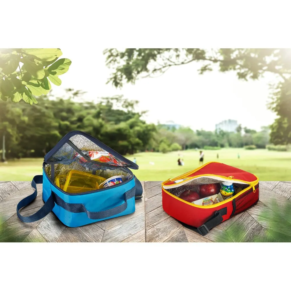 Bolsa térmica em 600D com bolso interior em tela mesh