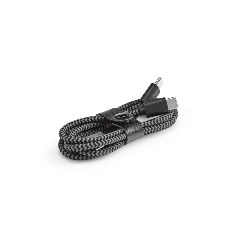 Cabo USB-C de carregamento rápido em PET 100% reciclado