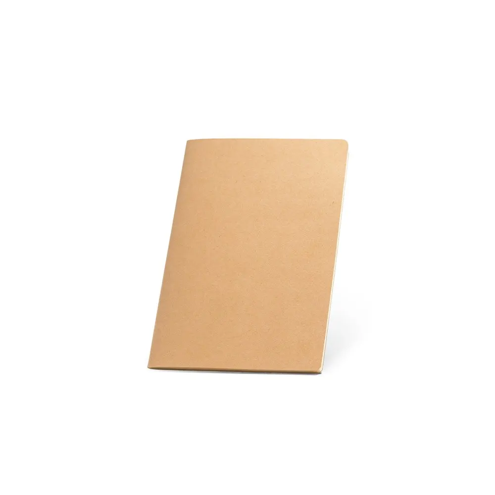 Caderno A5 de capa flexível em cartão (250 g/m²) com 80 páginas lisas