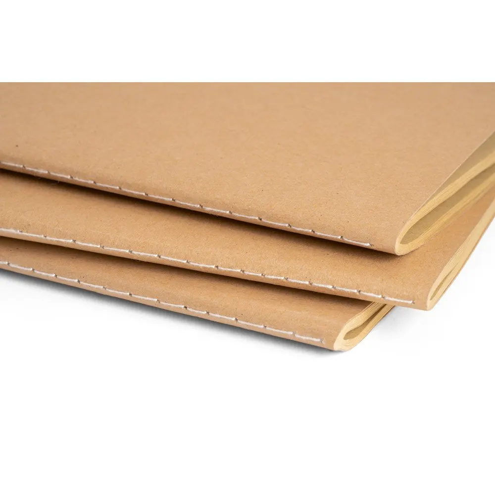 Caderno A5 de capa flexível em cartão (250 g/m²) com 80 páginas lisas