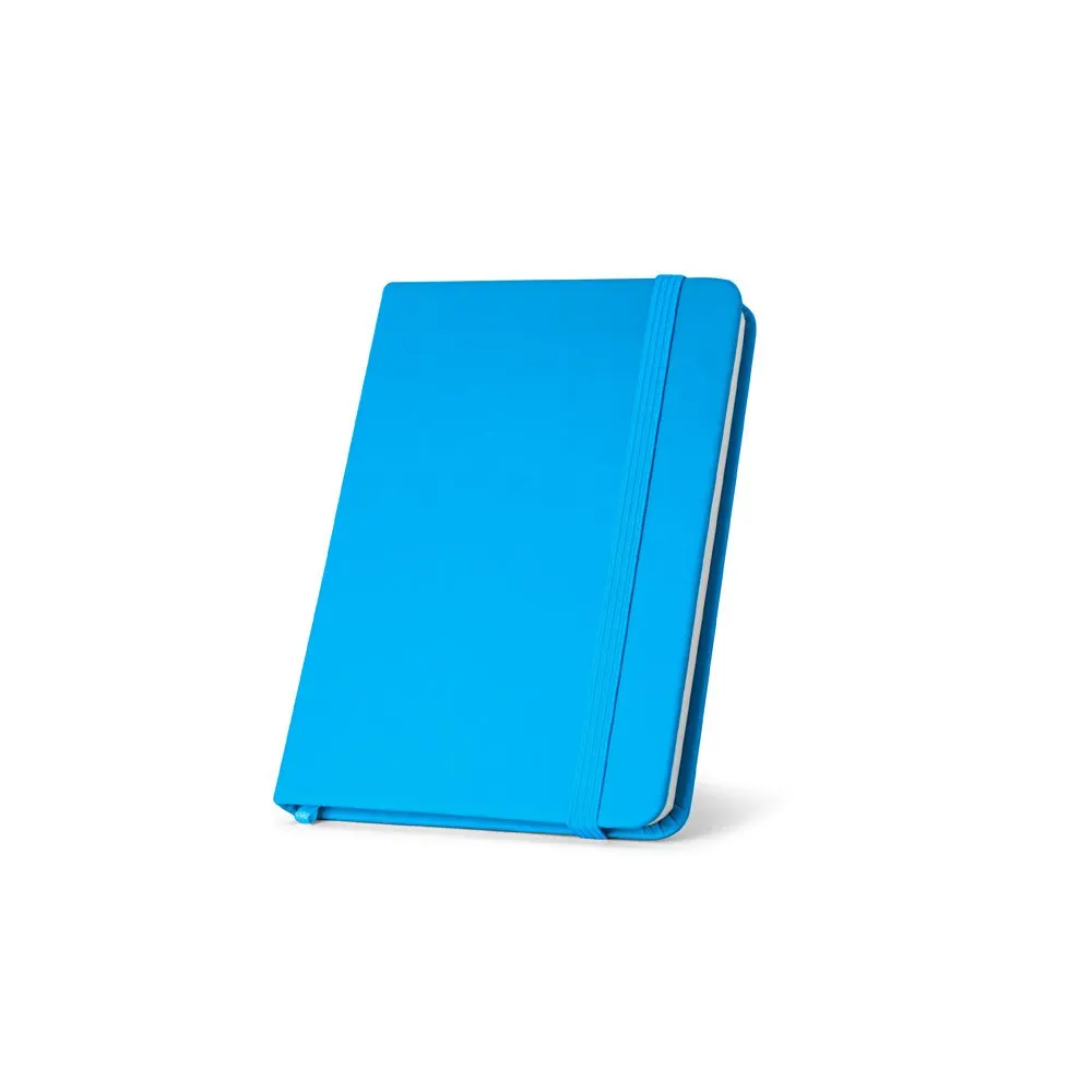 Caderno de bolso em c.sintético com páginas lisas