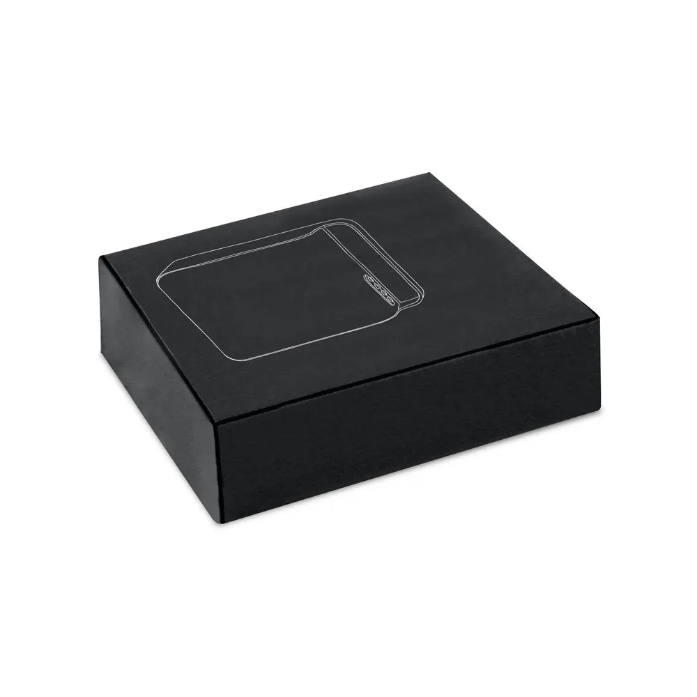 Caixa de som com microfone em ABS