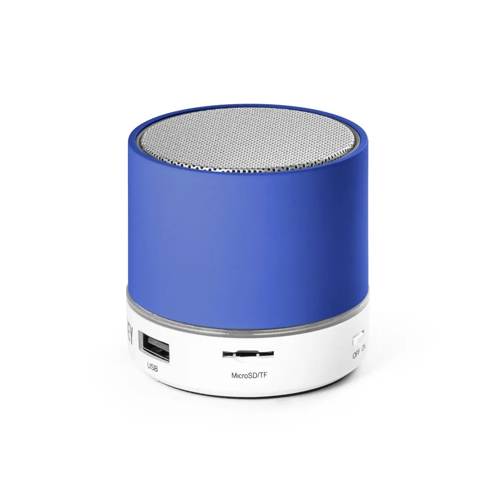 Caixa de som com microfone em ABS