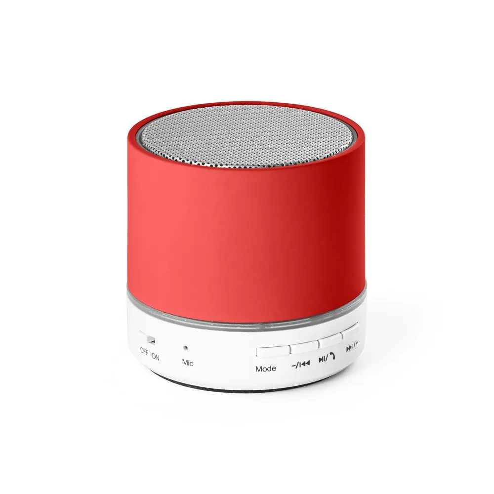 Caixa de som com microfone em ABS