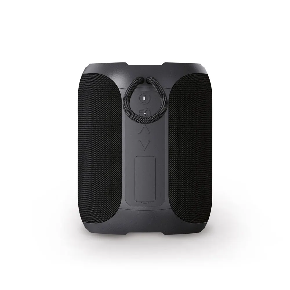 Caixa de som em ABS 100% reciclado à prova de água com classificação IPX6 2’600 mAh
