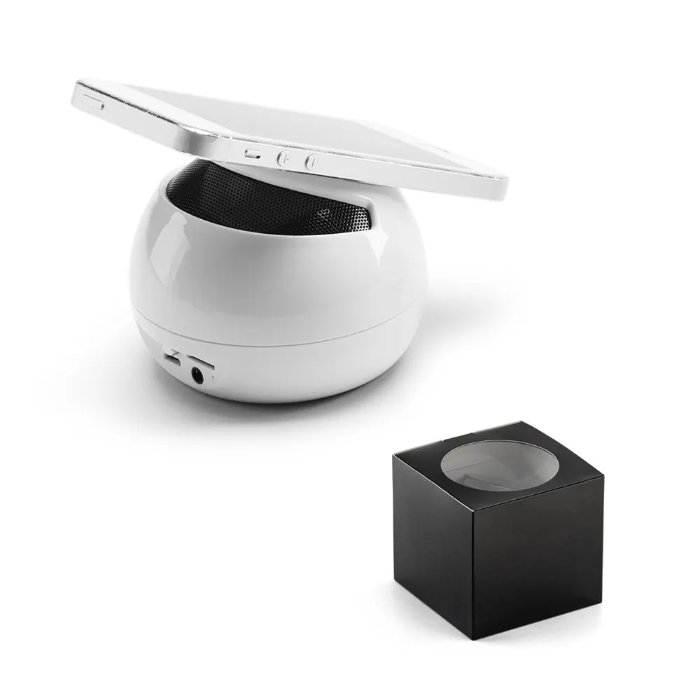 Caixa de som em ABS com microfone