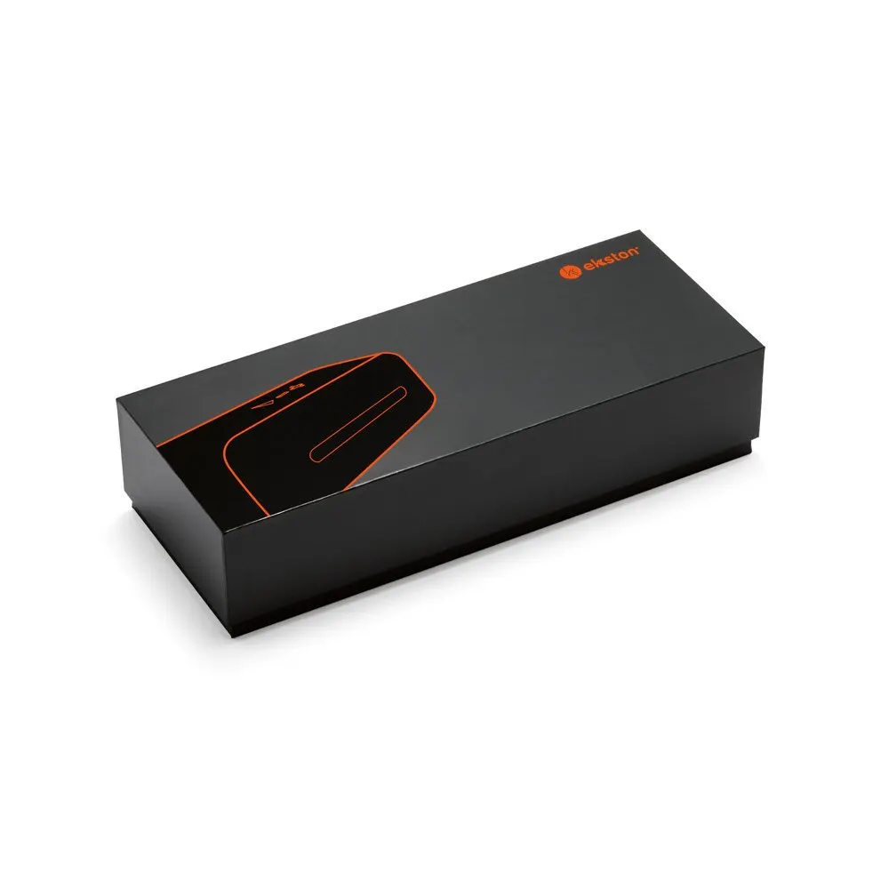 Caixa de som portátil com microfone em ABS