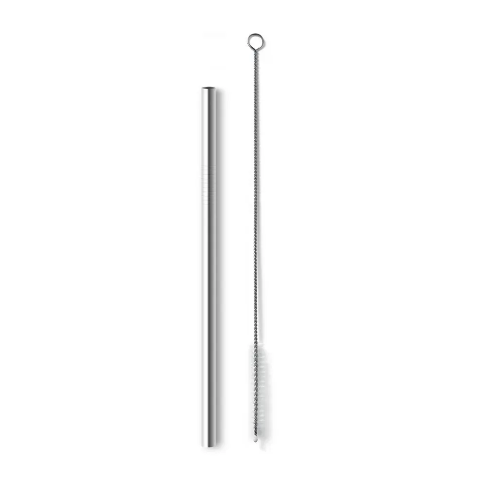 Canudo em aço inox