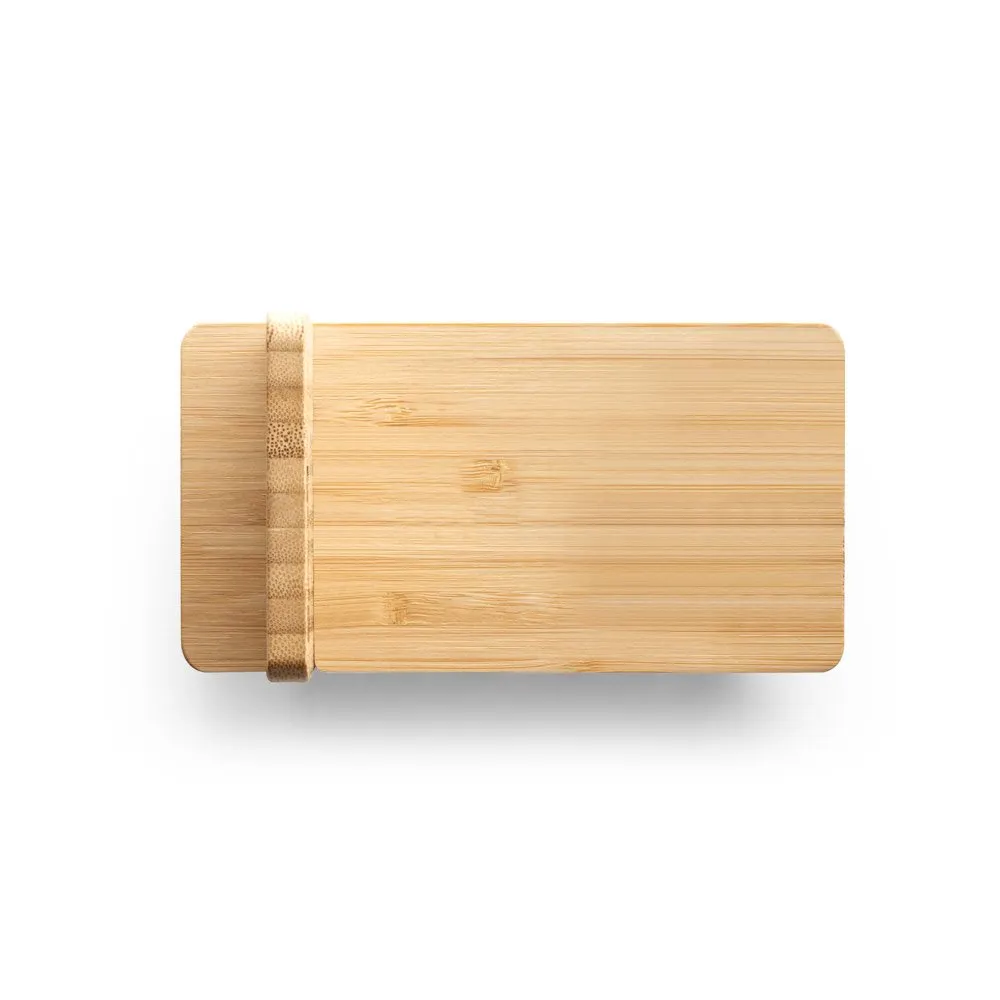 Carregador wireless super-rápido e suporte em bambu para smartphone 15 W