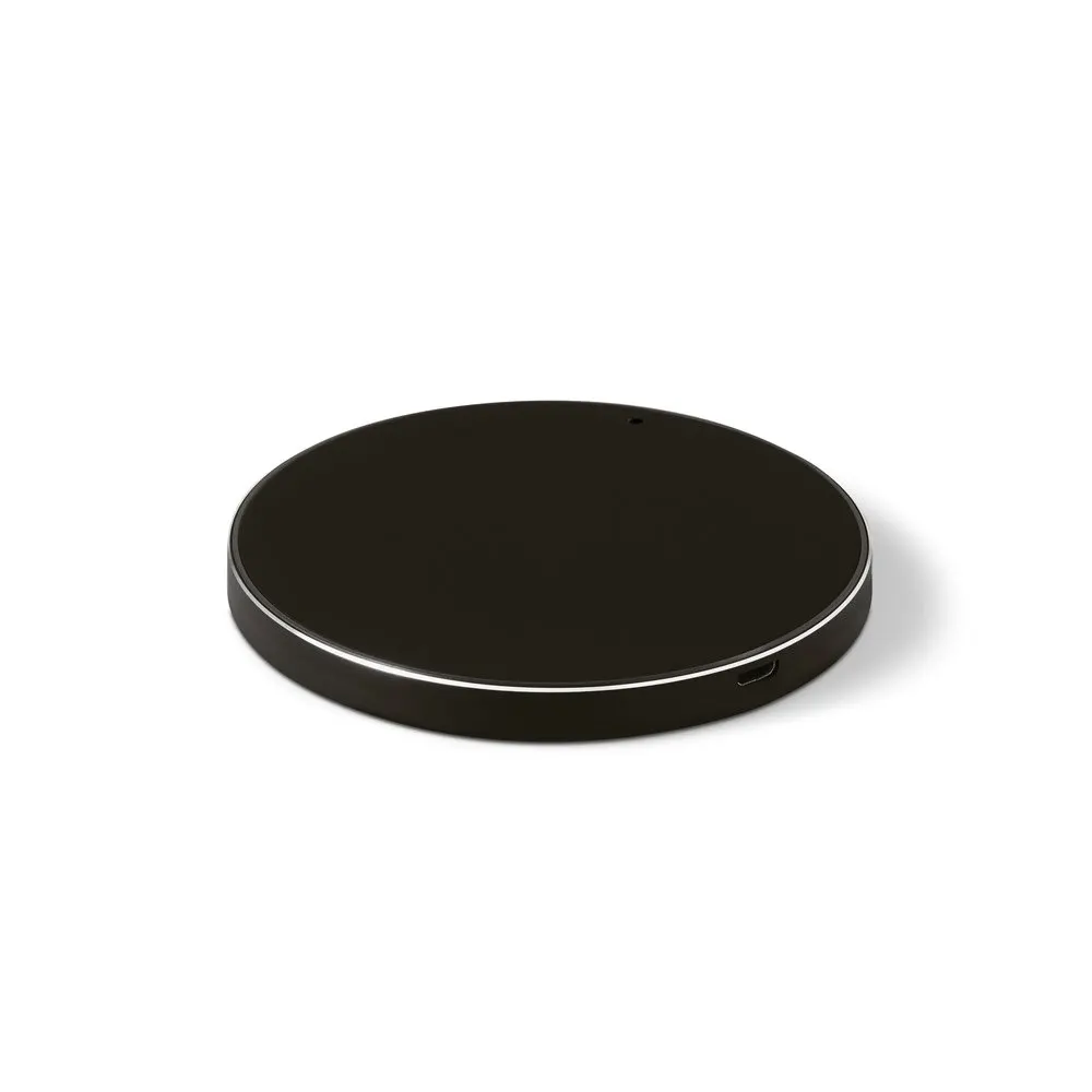 Carregador wireless super-rápido em ABS 100% reciclado e alumínio 100% reciclado 15W