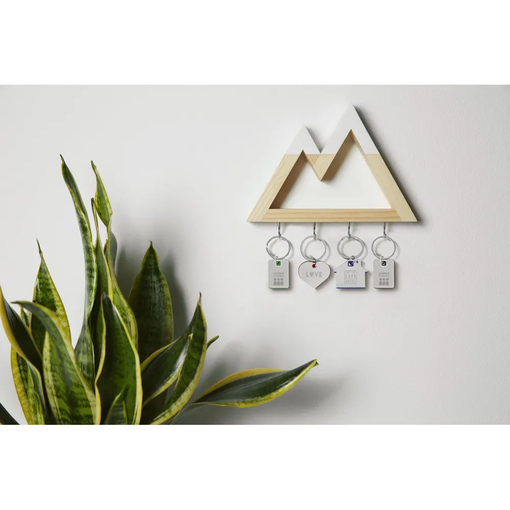 Chaveiro casa em metal e ABS