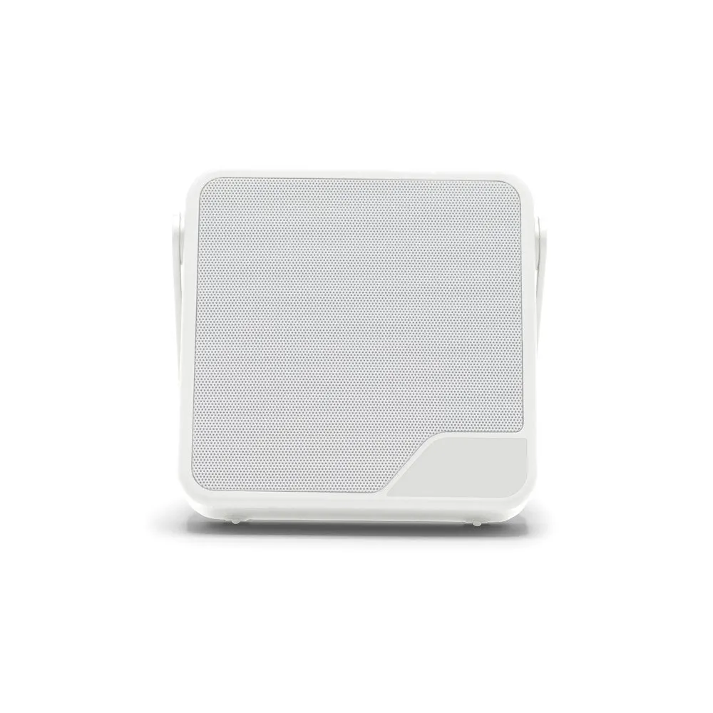 Coluna portátil em ABS 100% reciclado com proteção à prova d’água IPX7