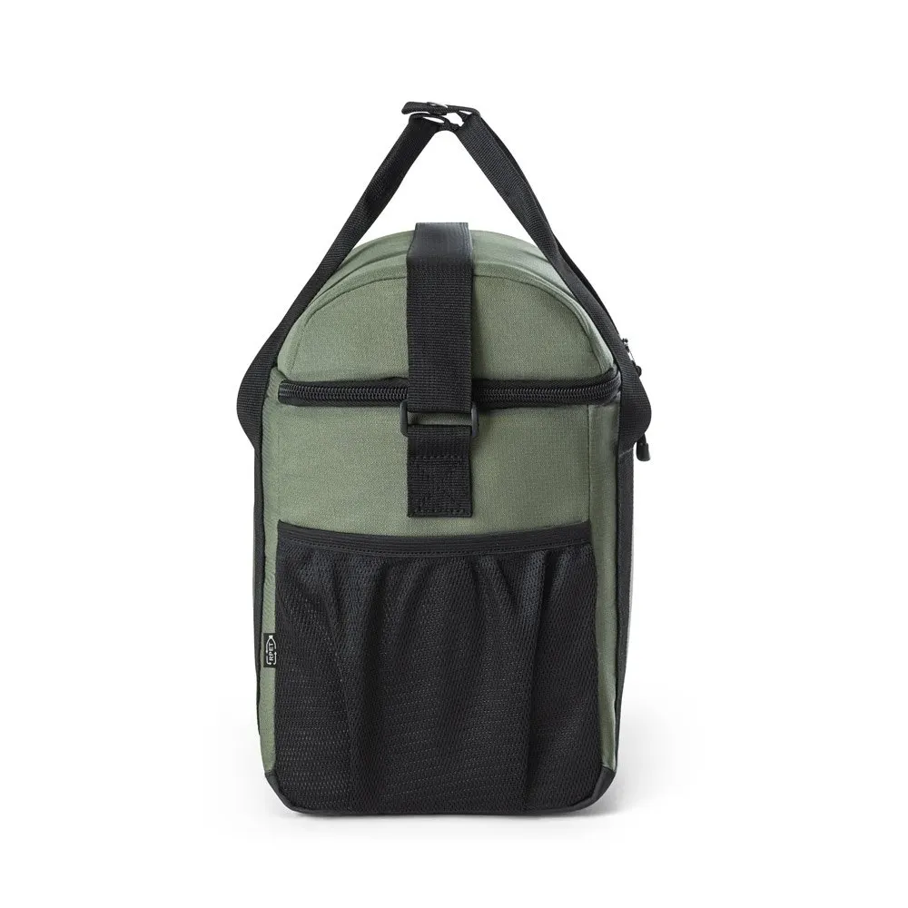 Cooler. Bolsa térmica almofadada 600D ripstop em poliéster reciclado com interior forrado em PEVA 11 L