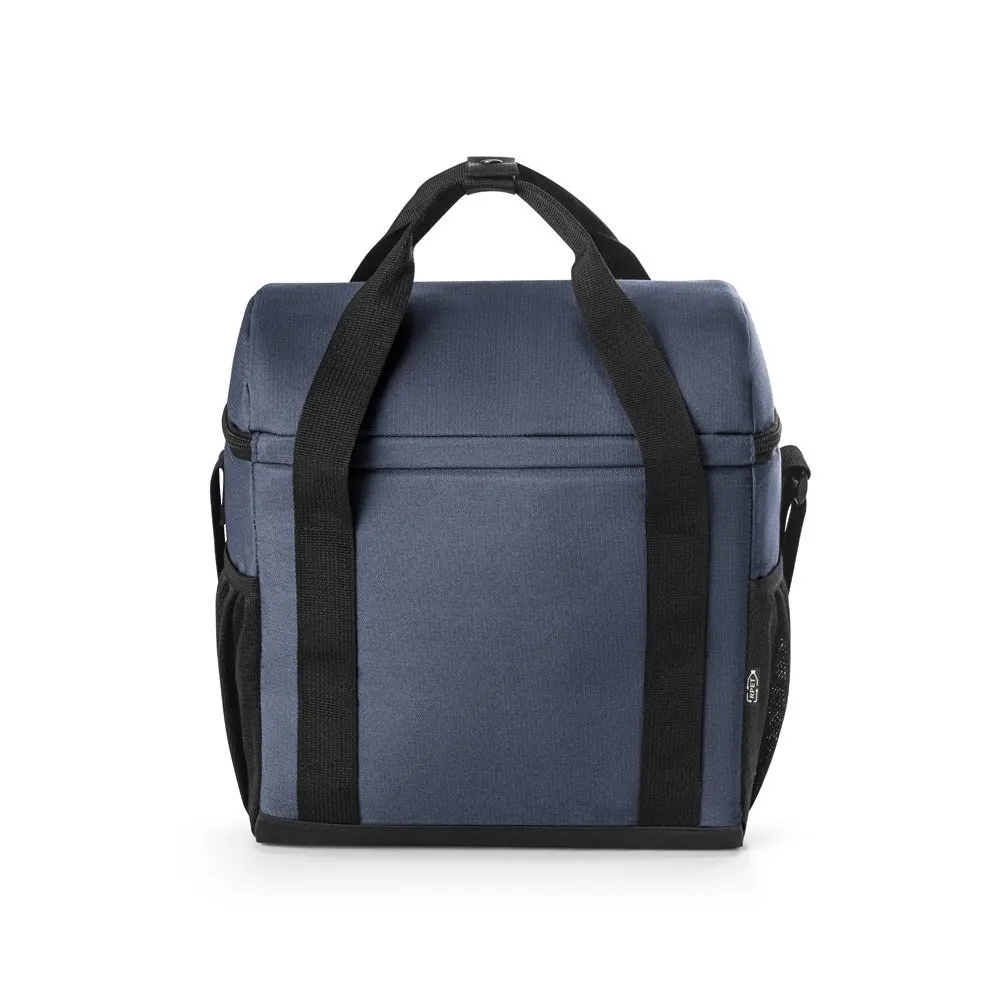 Cooler. Bolsa térmica almofadada 600D ripstop em poliéster reciclado com interior forrado em PEVA 11 L