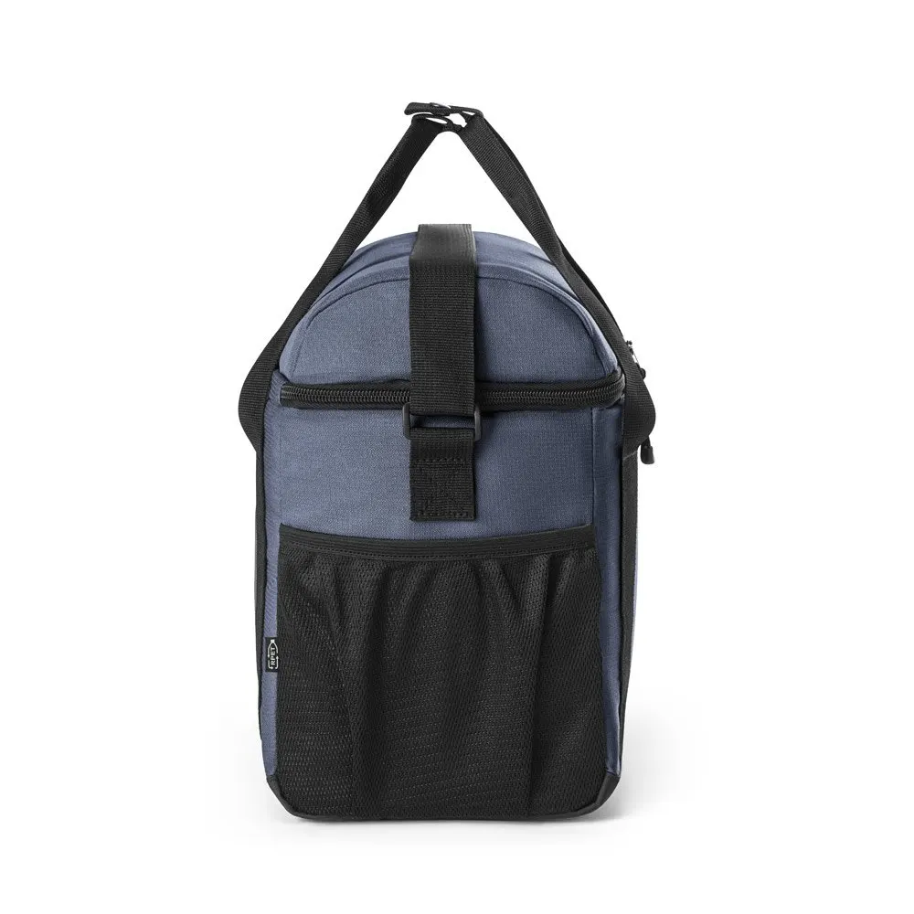 Cooler. Bolsa térmica almofadada 600D ripstop em poliéster reciclado com interior forrado em PEVA 11 L