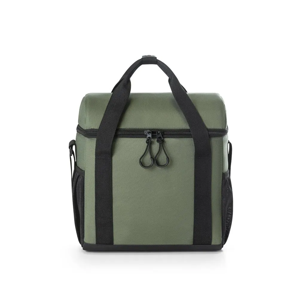 Cooler. Bolsa térmica almofadada 600D ripstop em poliéster reciclado com interior forrado em PEVA 11 L