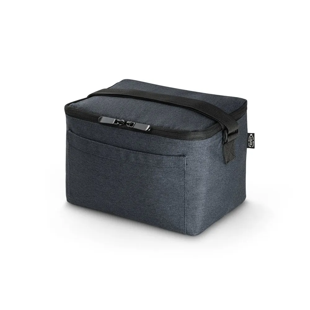 Cooler. Bolsa térmica em 600D poliéster reciclado com interior forrado em PEVA 6 L